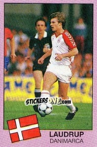 Sticker Laudrup - Calciatori 1985-1986 - Panini