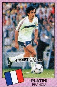 Sticker Platini - Calciatori 1985-1986 n. 344 - Panini