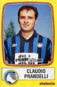 Sticker Claudio Prandelli - Calciatori 1985-1986 - Panini