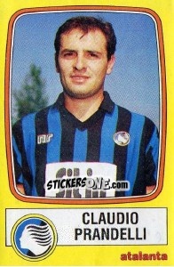 Sticker Claudio Prandelli - Calciatori 1985-1986 n. 7 - Panini