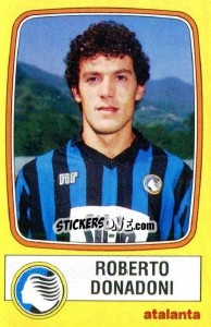 Sticker Roberto Donadoni - Calciatori 1985-1986 n. 9 - Panini