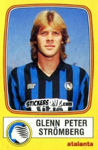 Cromo Glenn Peter Strömberg - Calciatori 1985-1986 - Panini