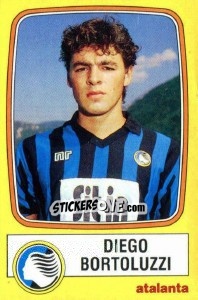 Sticker Diego Bortoluzzi - Calciatori 1985-1986 n. 18 - Panini
