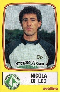 Sticker Nicola Di Leo - Calciatori 1985-1986 n. 21 - Panini