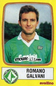 Sticker Romano Galvani - Calciatori 1985-1986 n. 23 - Panini