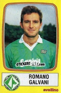 Figurina Romano Galvani - Calciatori 1985-1986 - Panini