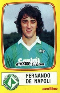 Sticker Fernando De Napoli - Calciatori 1985-1986 n. 26 - Panini