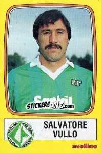 Cromo Salvatore Vullo - Calciatori 1985-1986 - Panini