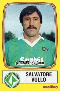 Sticker Salvatore Vullo - Calciatori 1985-1986 n. 34 - Panini