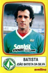 Sticker Batista João Batista Da Silva - Calciatori 1985-1986 n. 36 - Panini