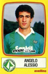 Sticker Angelo Alessio - Calciatori 1985-1986 n. 37 - Panini