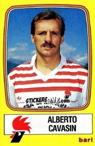 Sticker Alberto Cavasin - Calciatori 1985-1986 n. 40 - Panini