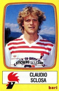 Cromo Claudio Sclosa - Calciatori 1985-1986 n. 45 - Panini
