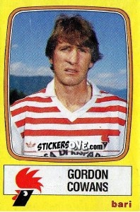 Figurina Gordon Cowans - Calciatori 1985-1986 - Panini