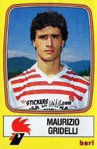 Sticker Maurizio Gridelli - Calciatori 1985-1986 - Panini