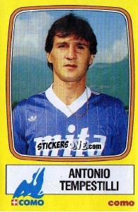 Figurina Antonio Tempestilli - Calciatori 1985-1986 - Panini