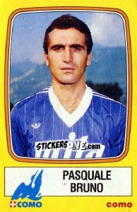 Figurina Pasquale Bruno - Calciatori 1985-1986 - Panini
