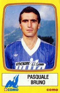 Sticker Pasquale Bruno - Calciatori 1985-1986 n. 60 - Panini