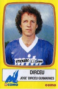 Sticker Dirceu Jose' Dirceu Guimaraes - Calciatori 1985-1986 n. 65 - Panini