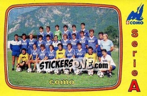 Figurina Squadra - Calciatori 1985-1986 - Panini