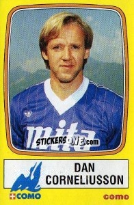 Sticker Dan Corneliusson - Calciatori 1985-1986 - Panini
