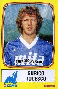 Sticker Enrico Todesco - Calciatori 1985-1986 n. 74 - Panini