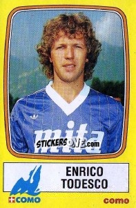 Figurina Enrico Todesco - Calciatori 1985-1986 - Panini