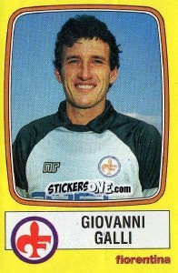 Figurina Giovanni Galli - Calciatori 1985-1986 - Panini
