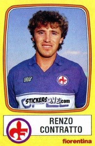 Figurina Renzo Contratto - Calciatori 1985-1986 - Panini