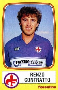Figurina Renzo Contratto - Calciatori 1985-1986 n. 77 - Panini