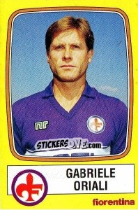 Figurina Gabriele Oriali - Calciatori 1985-1986 - Panini