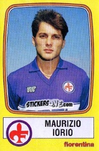 Sticker Maurizio Iorio - Calciatori 1985-1986 n. 88 - Panini