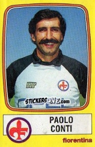 Figurina Paolo Conti - Calciatori 1985-1986 - Panini