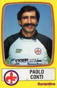 Sticker Paolo Conti - Calciatori 1985-1986 n. 89 - Panini
