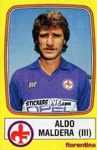 Sticker Aldo Maldera - Calciatori 1985-1986 n. 91 - Panini