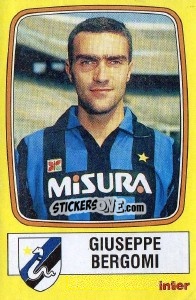 Sticker Giuseppe Bergomi - Calciatori 1985-1986 n. 96 - Panini