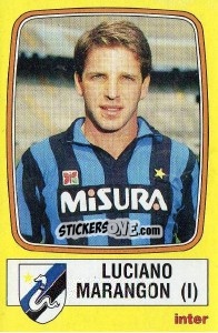Cromo Luciano Marangon - Calciatori 1985-1986 n. 97 - Panini