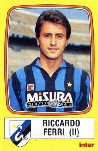 Figurina Riccardo Ferri - Calciatori 1985-1986 - Panini
