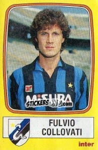 Figurina Fulvio Collovati - Calciatori 1985-1986 - Panini