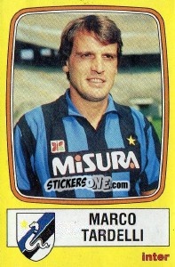Sticker Marco Tardelli - Calciatori 1985-1986 n. 101 - Panini