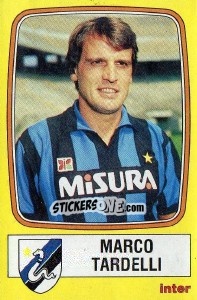 Figurina Marco Tardelli - Calciatori 1985-1986 - Panini