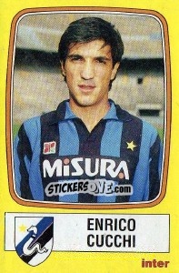 Cromo Enrico Cuchi - Calciatori 1985-1986 - Panini