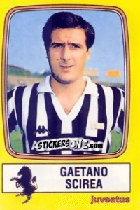 Sticker Gaetano Scirea - Calciatori 1985-1986 - Panini