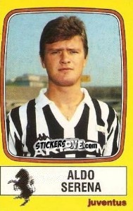 Sticker Aldo Serena - Calciatori 1985-1986 n. 124 - Panini