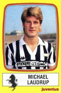 Sticker Michael Laudrup - Calciatori 1985-1986 n. 125 - Panini