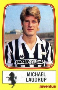 Figurina Michael Laudrup - Calciatori 1985-1986 - Panini