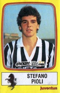 Sticker Stefano Pioli - Calciatori 1985-1986 n. 127 - Panini