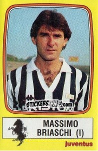 Sticker Massimo Briaschi - Calciatori 1985-1986 - Panini