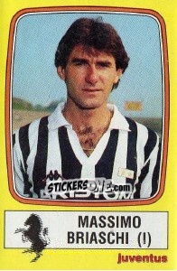 Sticker Massimo Briaschi - Calciatori 1985-1986 n. 129 - Panini