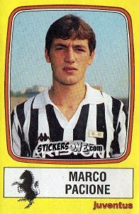 Sticker Marco Pacione - Calciatori 1985-1986 - Panini